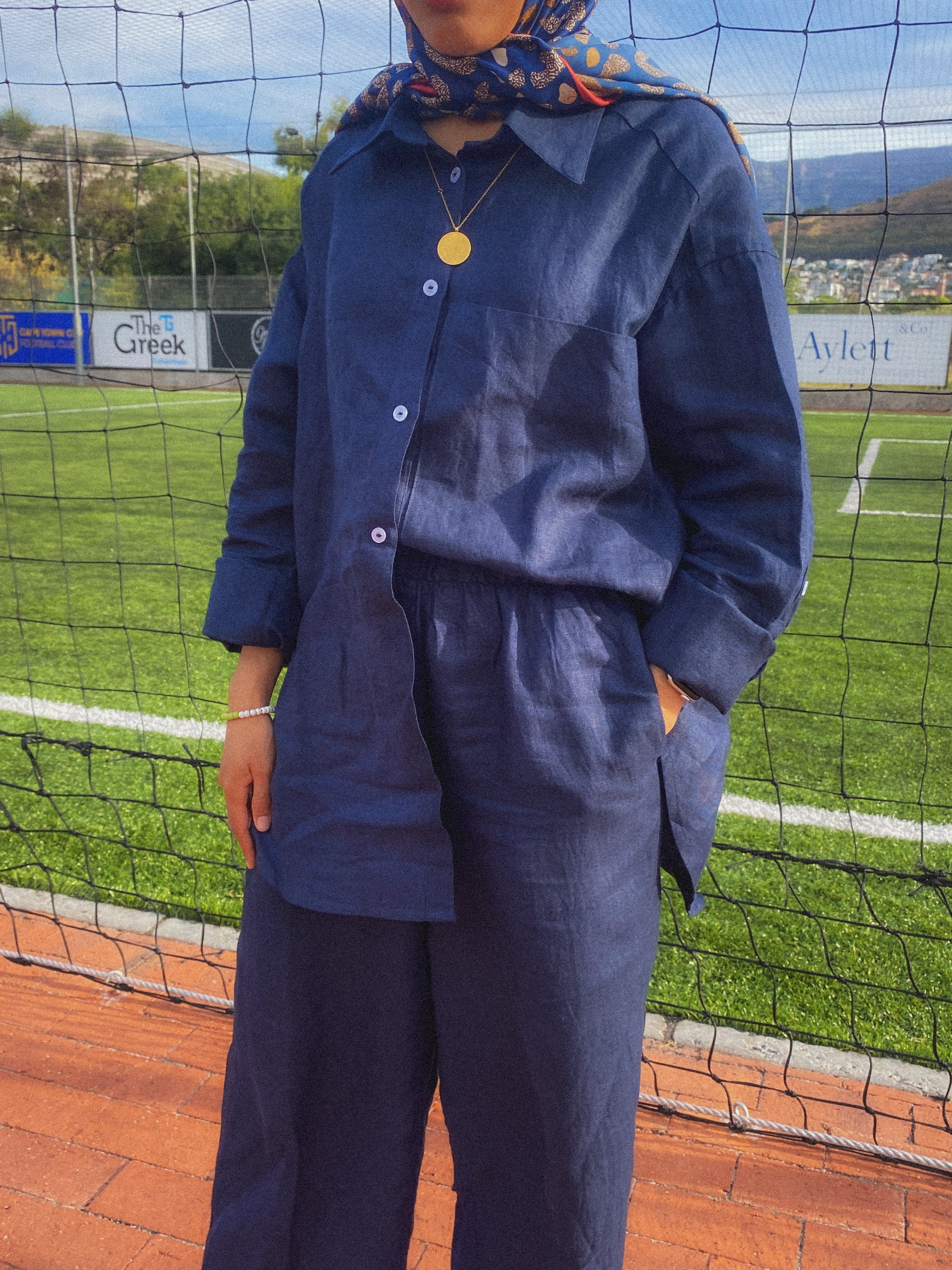 Oversized Relaxed Linen Shirt
