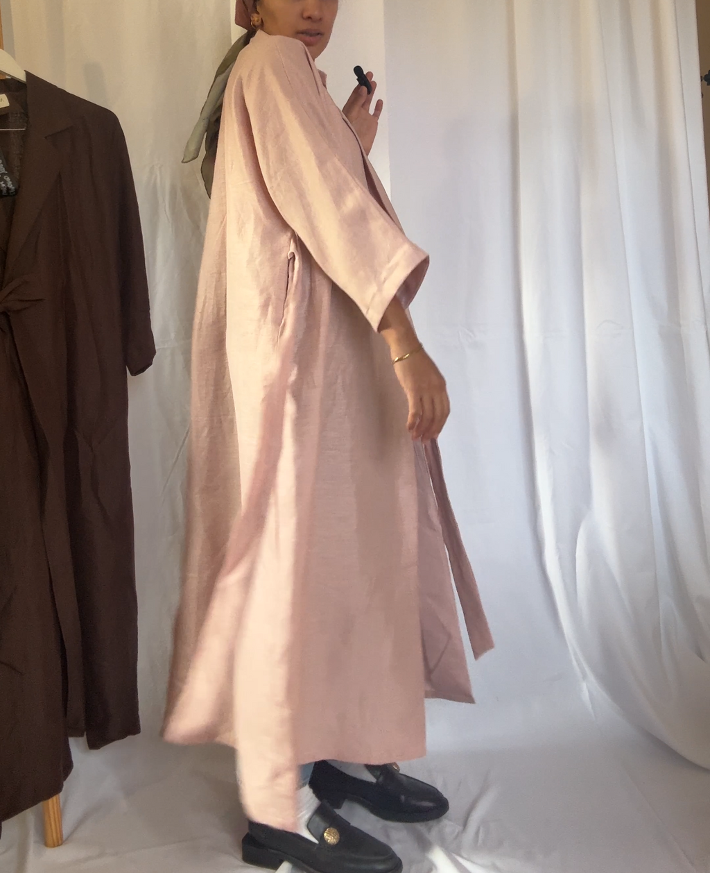 YARA Kimono Linen Dress