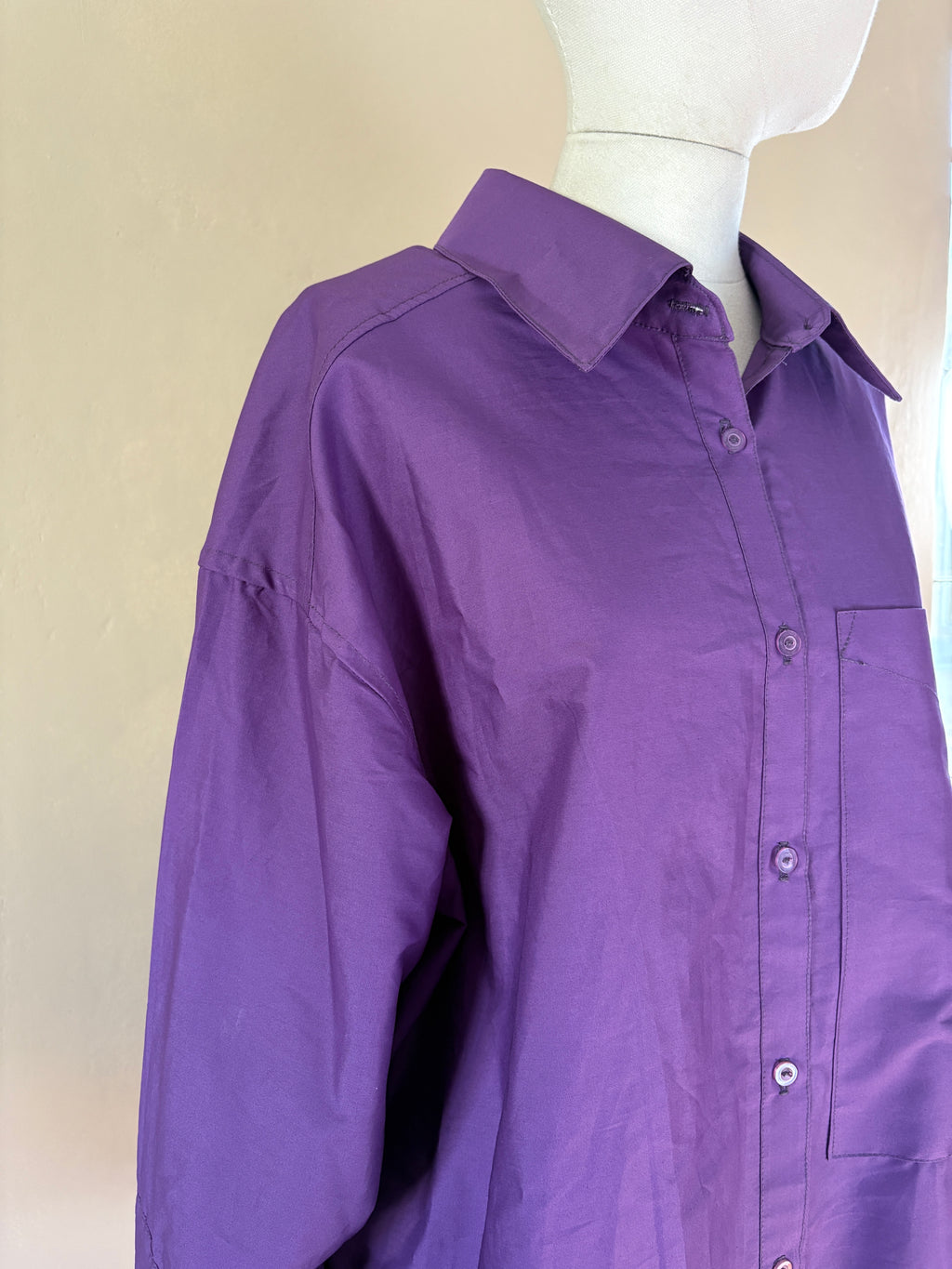 Oversized Cotton Shirt