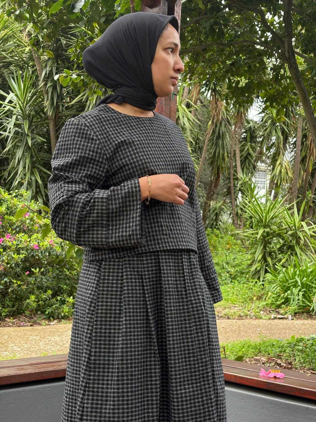 Ella A-line Tailored Skirt