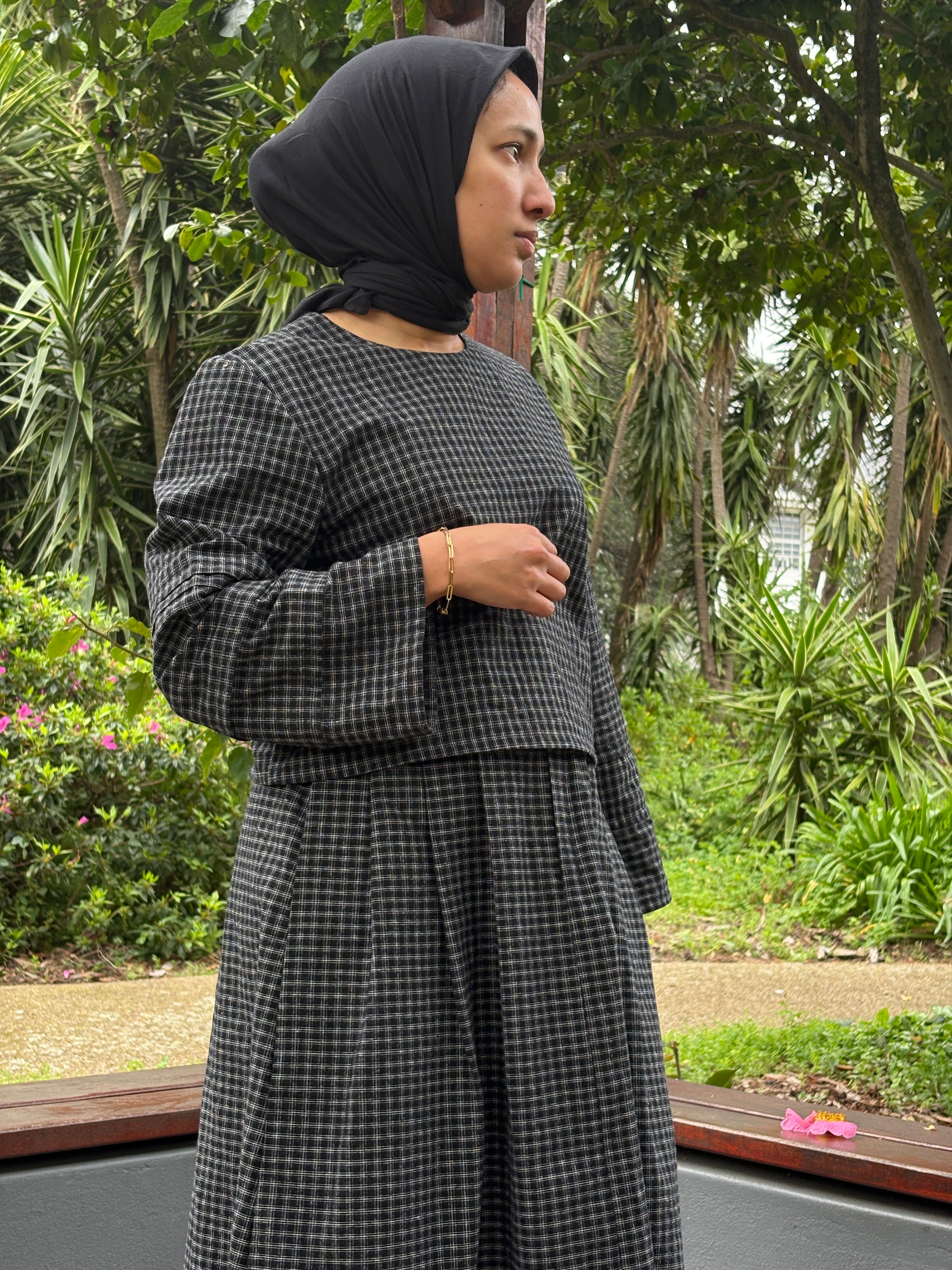 Ella A-line Tailored Skirt