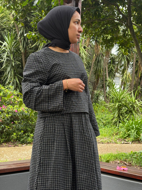 Ella A-line Tailored Skirt