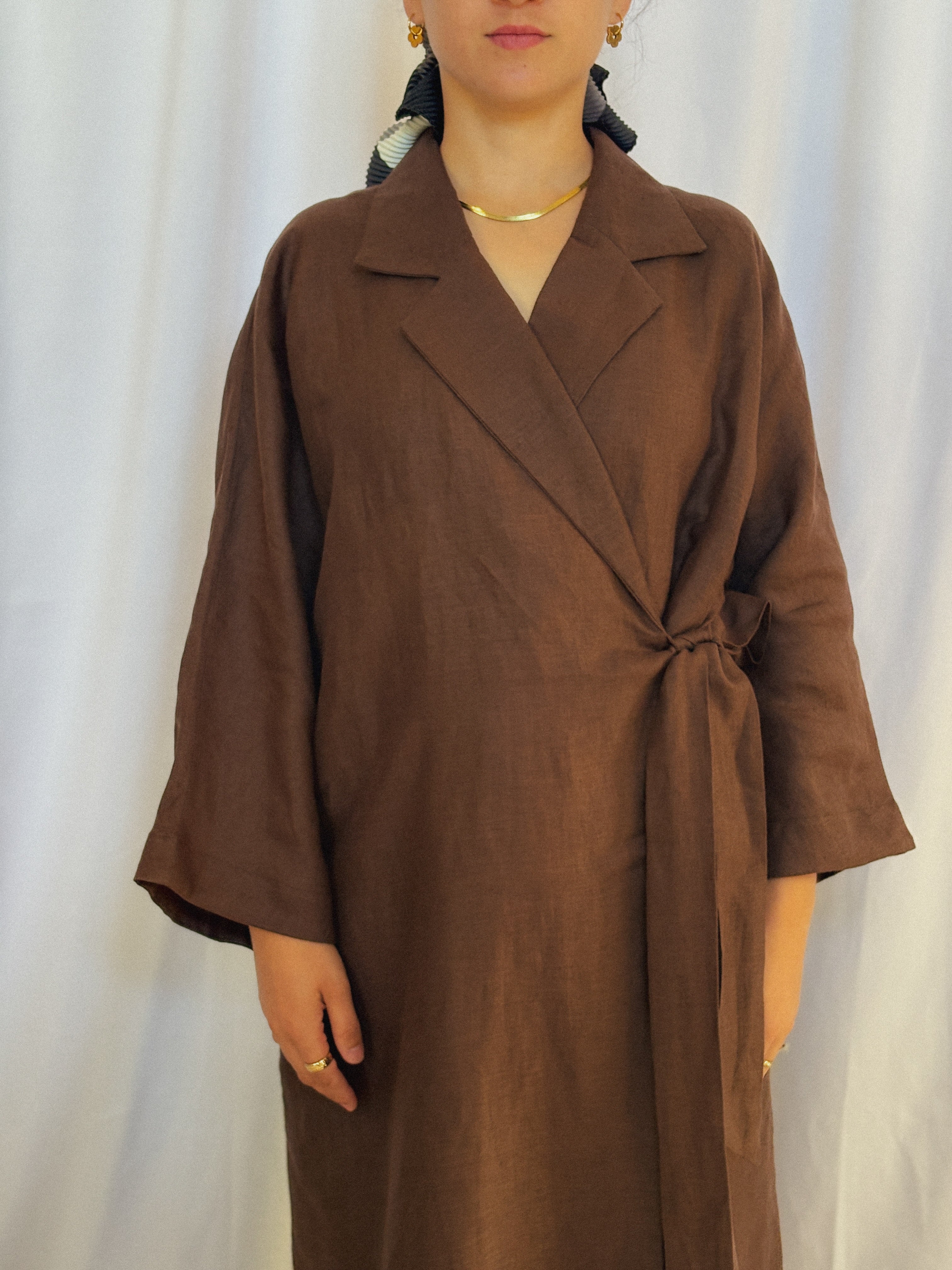 YARA Kimono Linen Dress