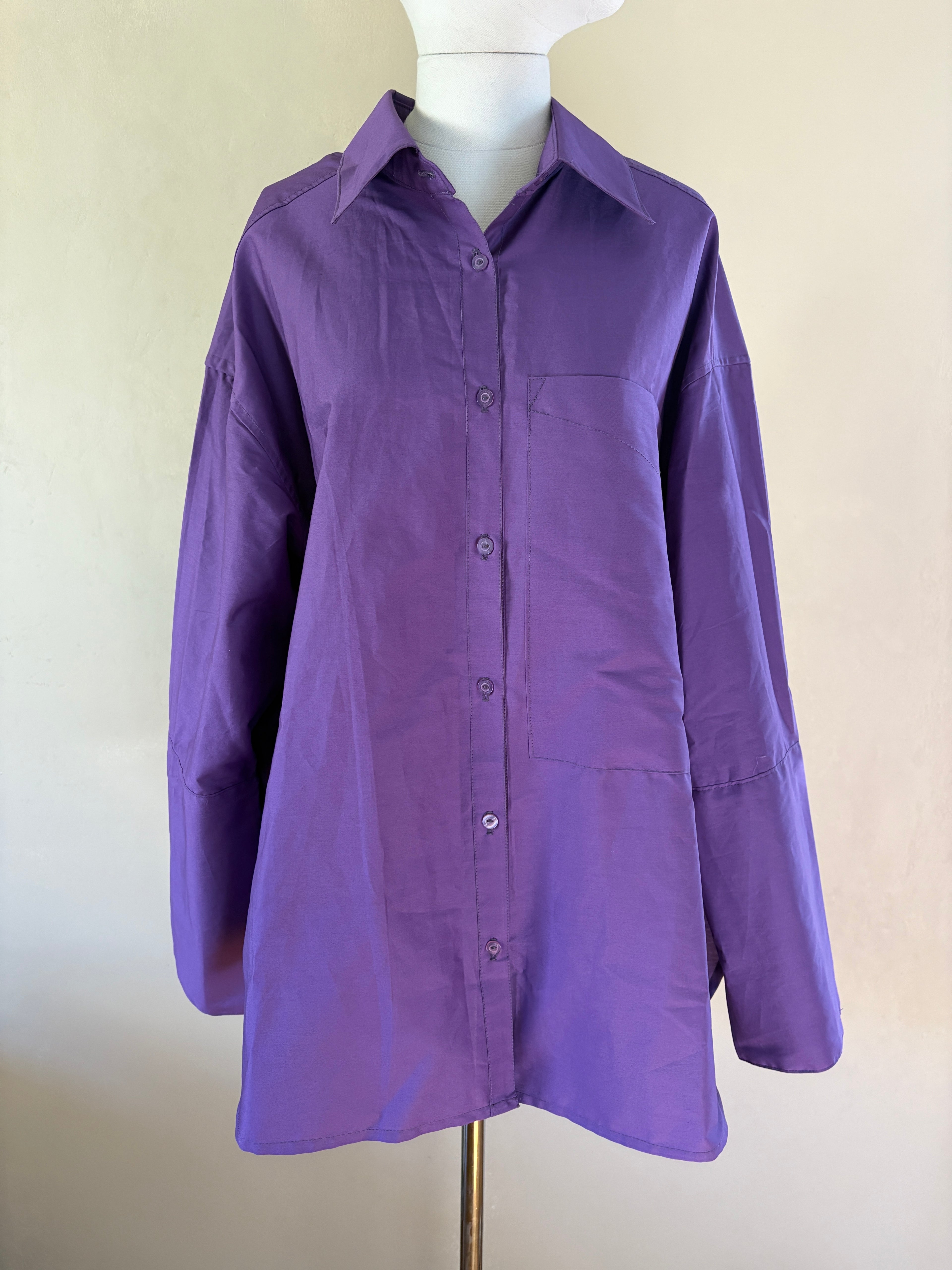 Oversized Cotton Shirt