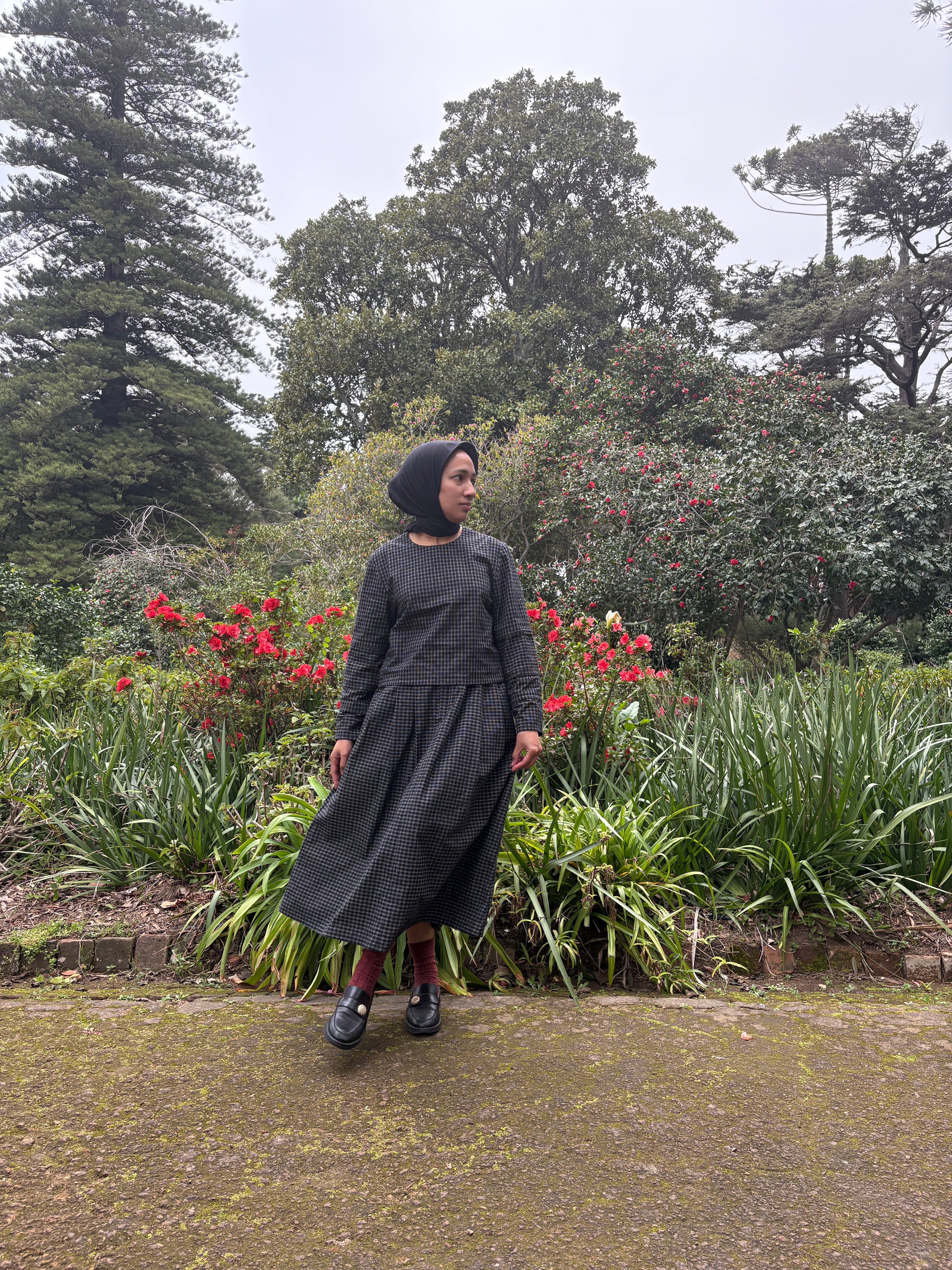 Ella A-line Tailored Skirt