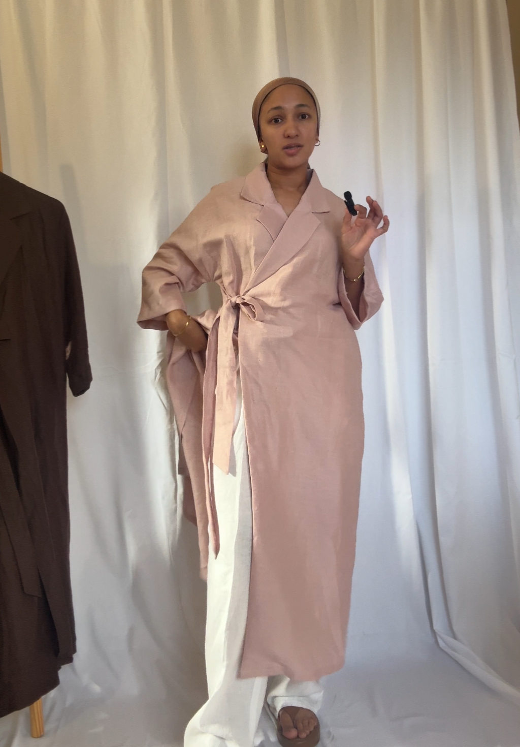 YARA Kimono Linen Dress