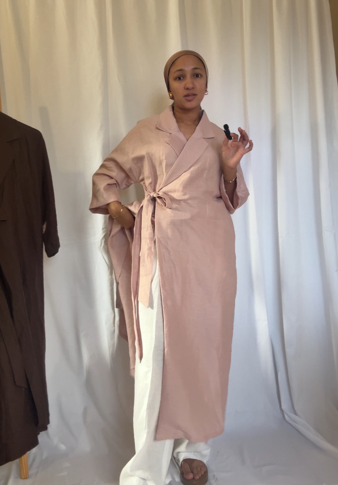 YARA Kimono Linen Dress