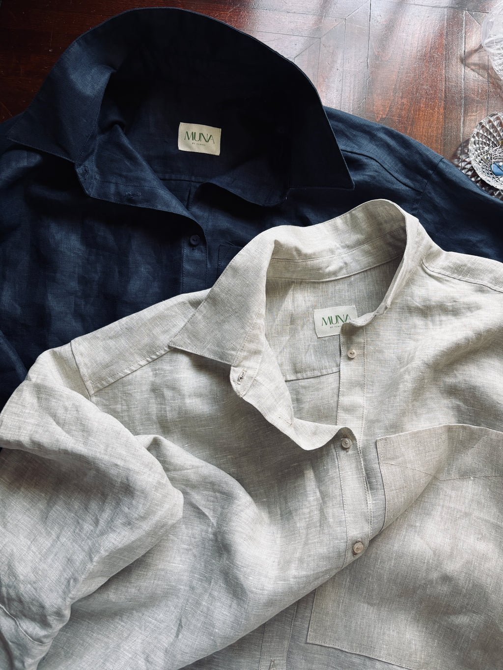 Oversized Relaxed Linen Shirt Dress