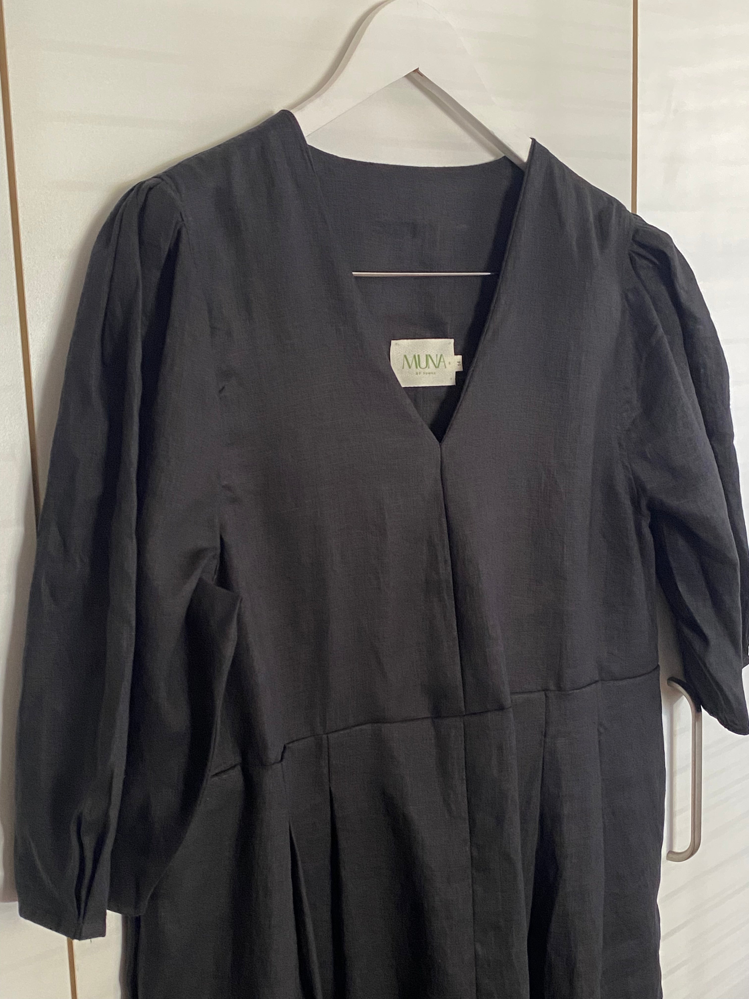 Linen VNECK Dress